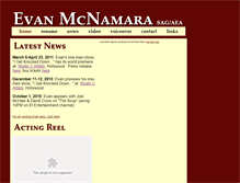 Tablet Screenshot of evanmcnamara.net